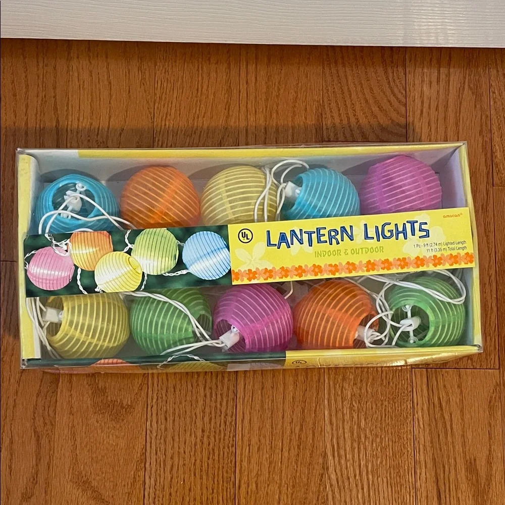 Amscan Multicolor Lantern Lights